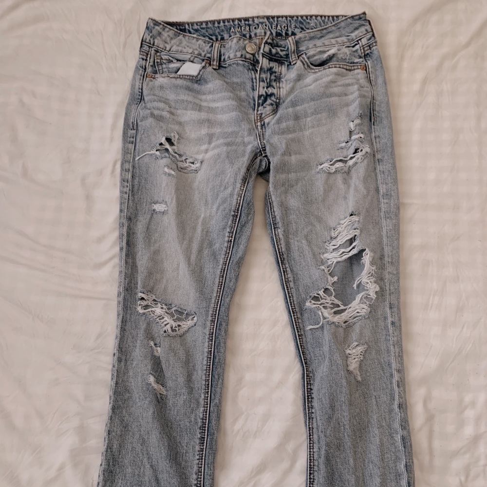 American Eagle boyfriend jeans, size 4